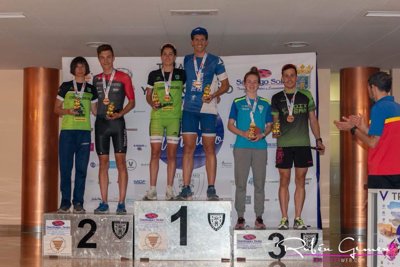 Sobresaliente clasificatorio nacional de Triatlón en Tarazona