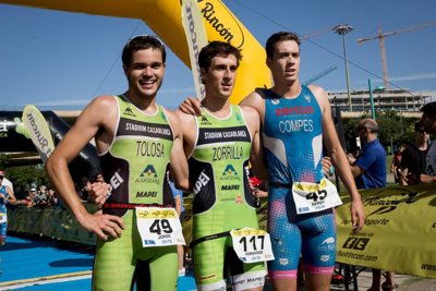 Fernando Zorrilla y Marta Borbón se adjudican el III Triatlón de Zaragoza El Rincón