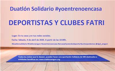 Duatlón Solidario #yoentrenoencasa