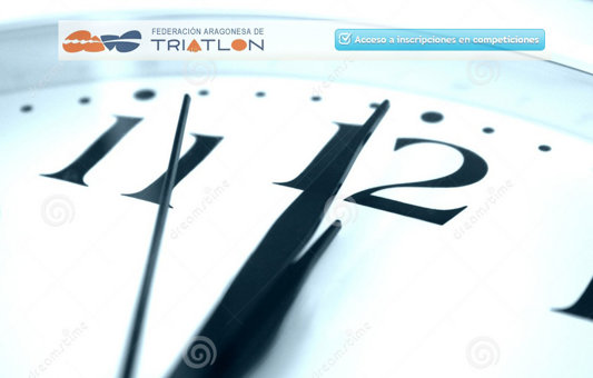 Esta temporada las inscripciones a las competiciones FATRI se cerrarán a las 24h del miércoles