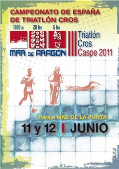 Todo preparado para la celebración del III Triatlón Cros Mar de Aragón-Caspe 2011 y del Campeonato de España de Triatlón Cros este fin de semana