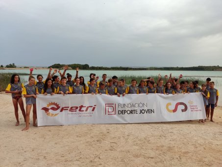 Las promesas del triatlón nacional se han dado cita en el Encuentro Nacional de Menores 2021 de Alcañiz