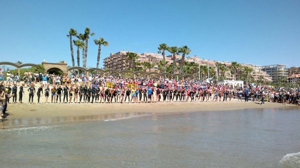 Nutrida representación aragonesa en la Copa del Rey de Triatlón