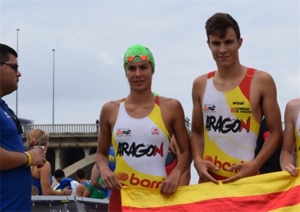 Marta Pintanel y Javier Magallón elegidos mejores triatletas de Aragón 2018